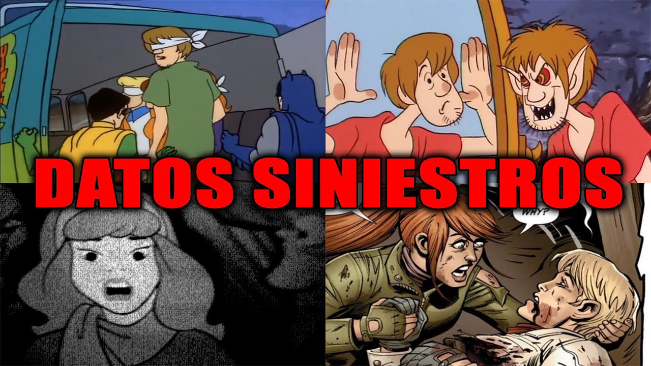 10 DATOS SINIESTROS DEL DIBUJO ANIMADO SCOOBY DOO