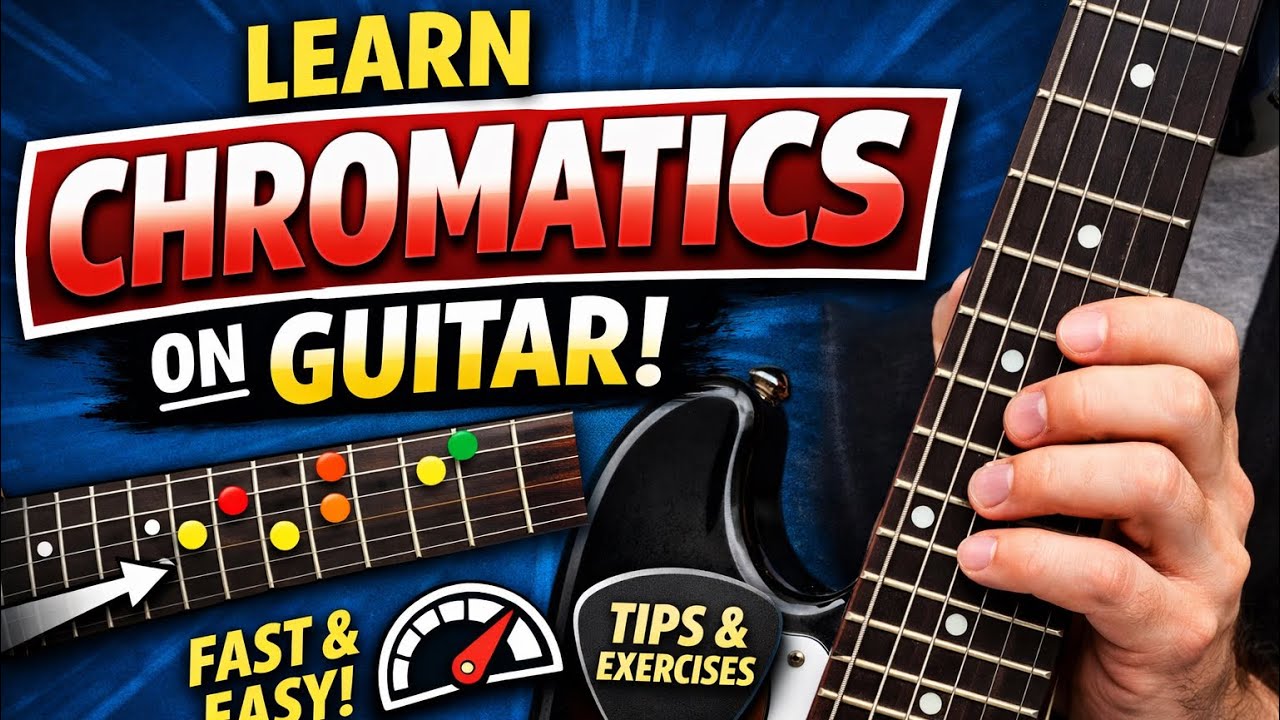 How to Use Chromatics in Guitar Solos Like a Pro #chromaticscale 