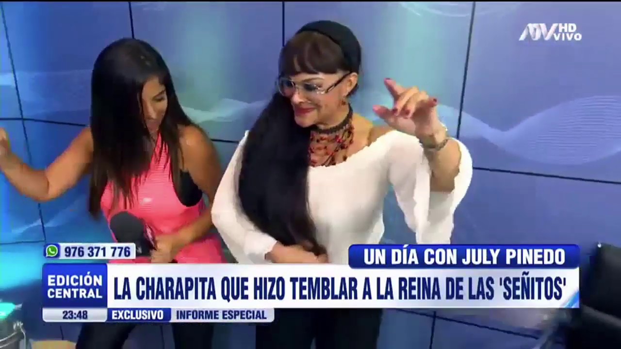 JULY PINEDO EN ATV NOTICIAS