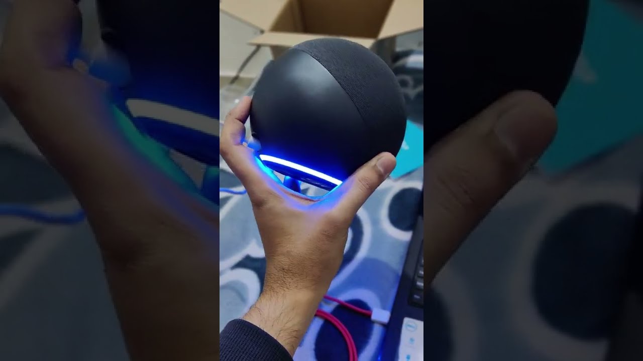 Alexa Echo device unboxing short video #trending #amazon