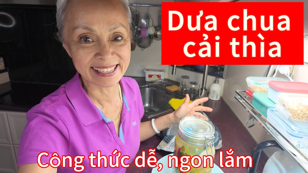 Recipe for naturally fermented pickled cabbage | Anh Nguyet Dutch life