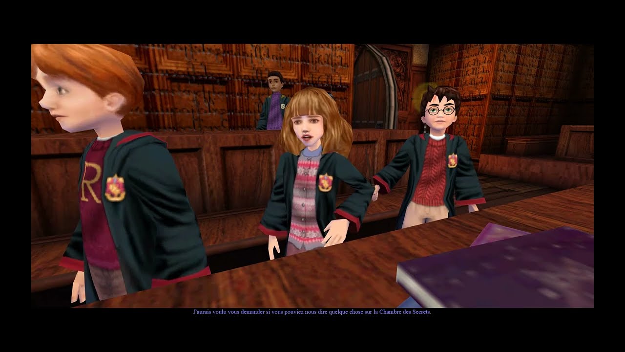 Harry Potter et la Chambre des Secrets cour d enchantement partie 4