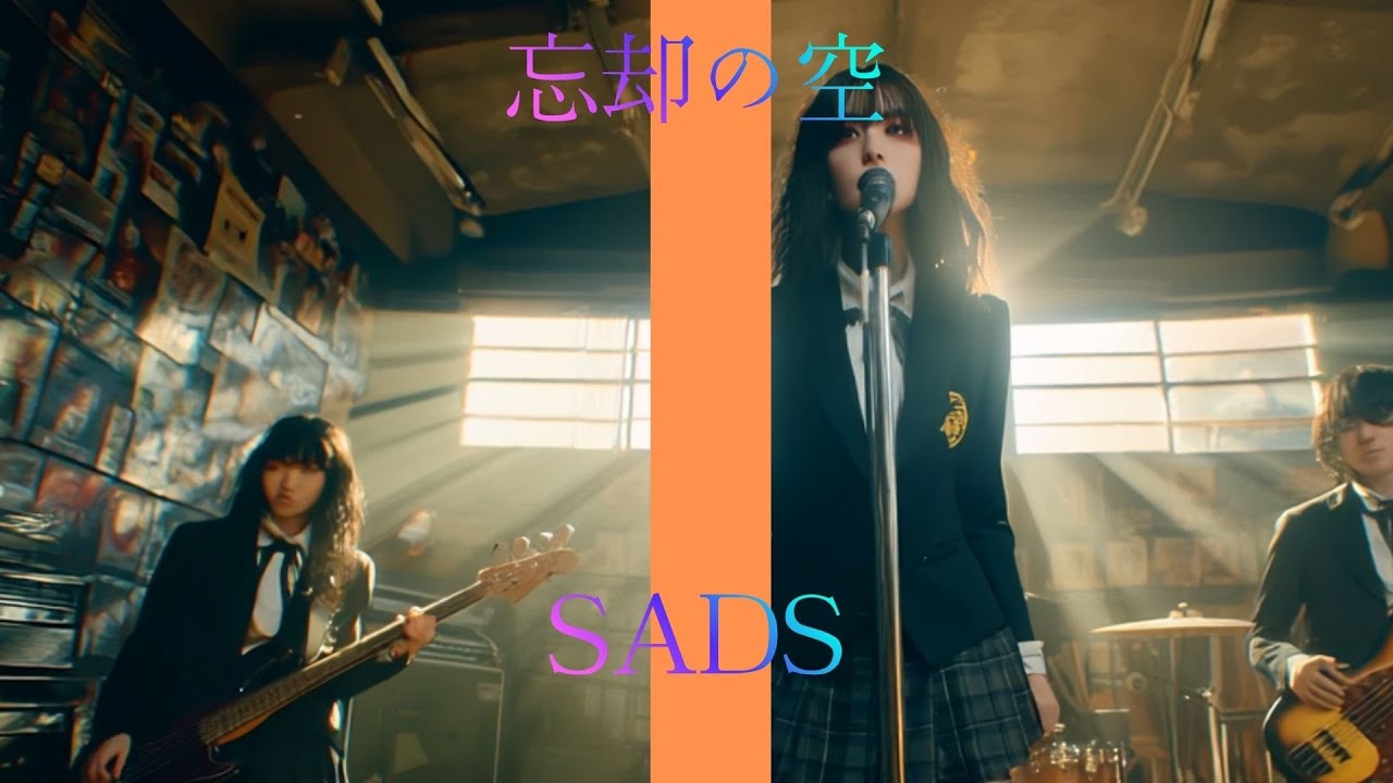 忘却の空 / SADS 🎸放課後の女子高生軽音部が  歌ってみた [AI Sing Cover kAthrsIs -カタルシス-]