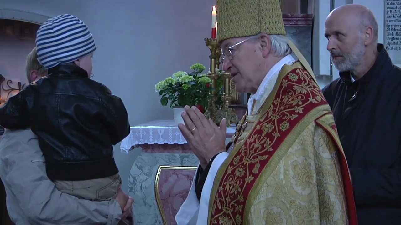 Kindersegnung mit Erzbischof Kothgasser
