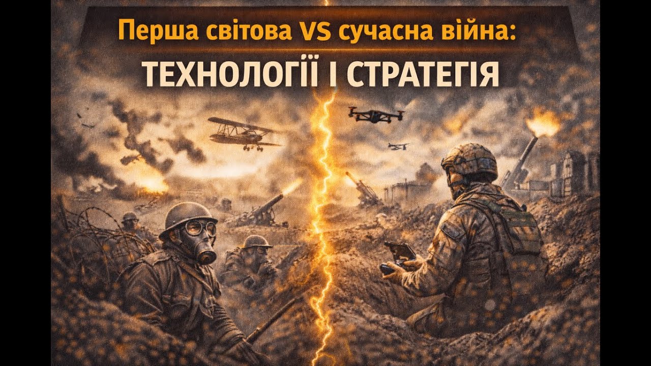 Перша світова війнв vs війна Росії проти України: технології і стратегія