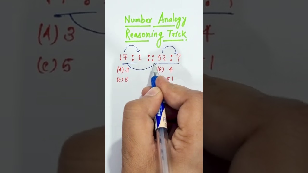 Number Analogy Short Trick | Reasoning Trick | Maths Shorts Tricks || Find The Missing Number ??