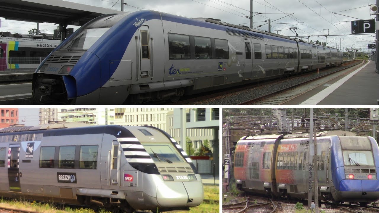 Visite des 3 modèles de Z 21500 Bretagne différentes