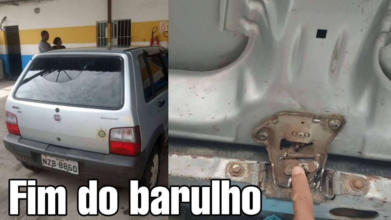 Porta malas do uno fazendo barulho resolvendo barulho do Fiat uno