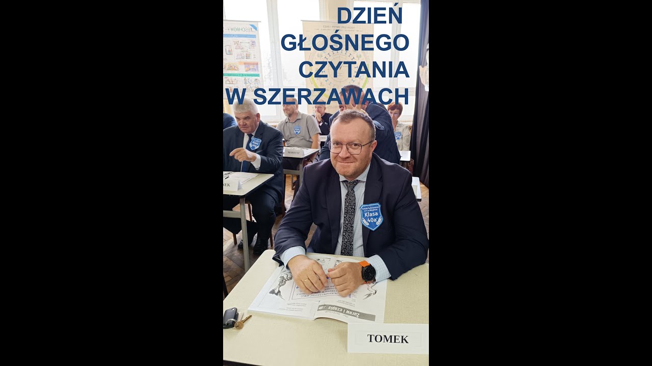 Dzień Głośnego Czytania w ZPS Szerzawy - 03.10.2023