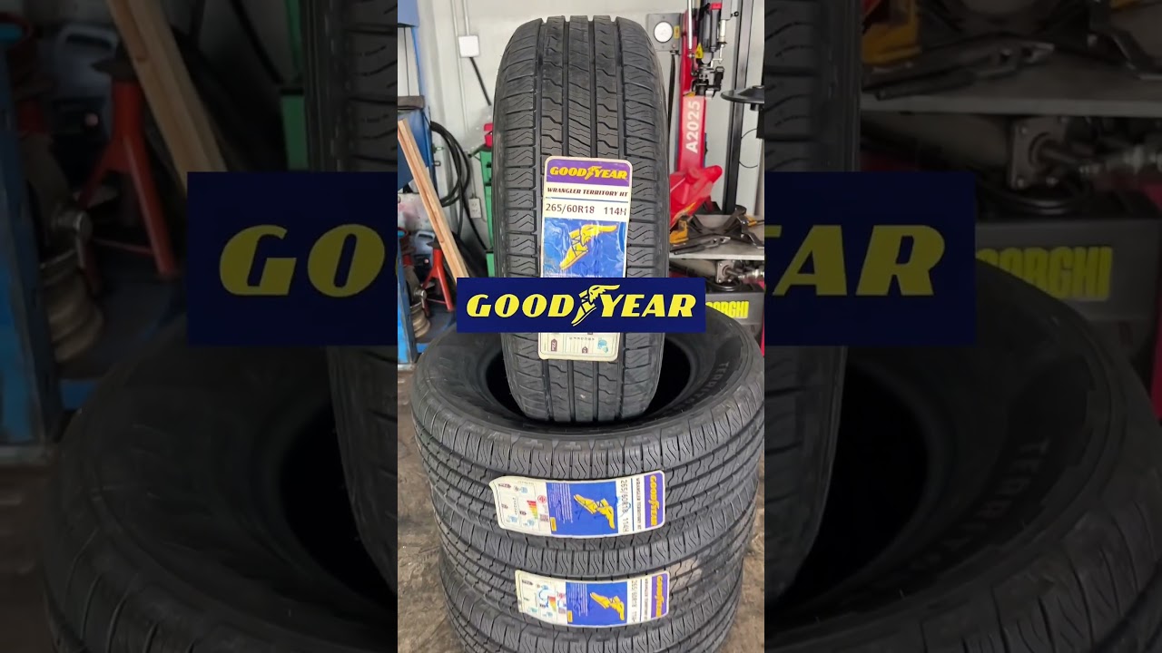 Goodyear Wrangler territory HT 265/60R18 ยางดีคุณภาพระดับโลก ราคาไม่แรงจนเกินไป น่าใช้จริงๆ
