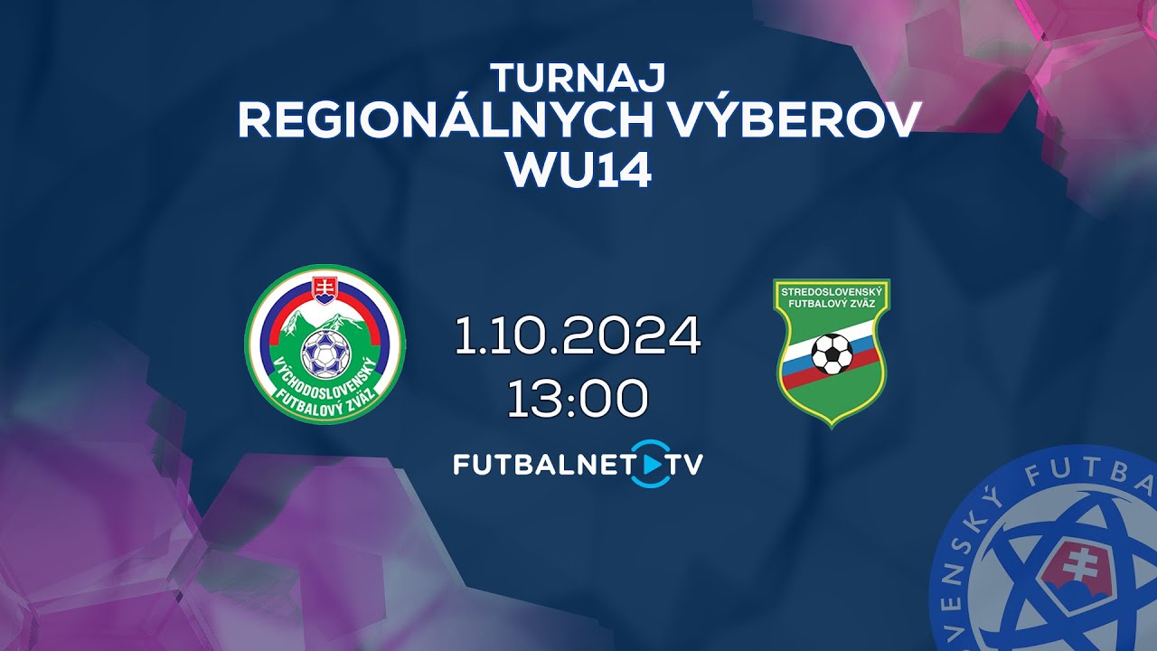 Turnaj Regionálnych Výberov WU14 (Október 2024): VsFZ - SsFZ
