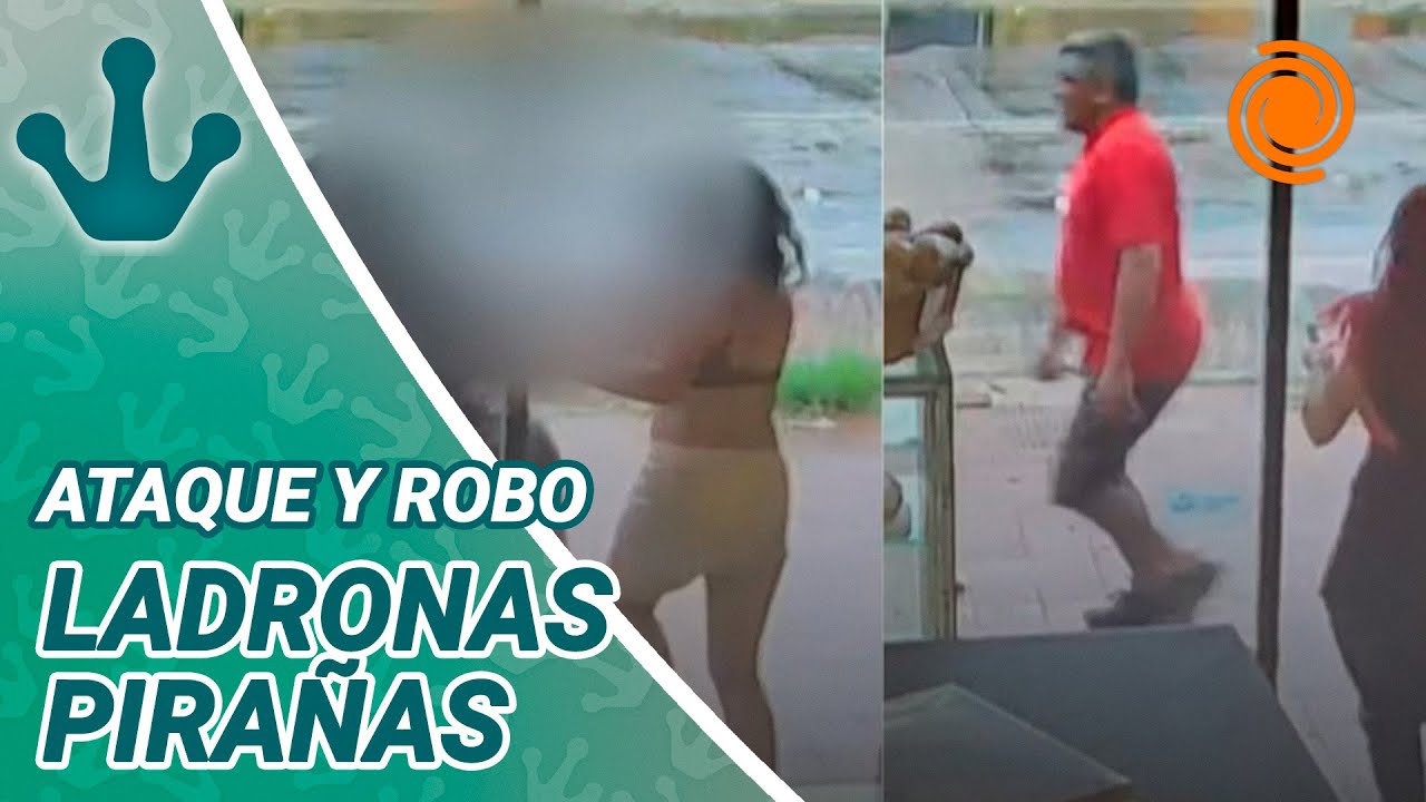 Ladronas menores de edad GOLPEARON y ROBARON a la empleada de una panadería