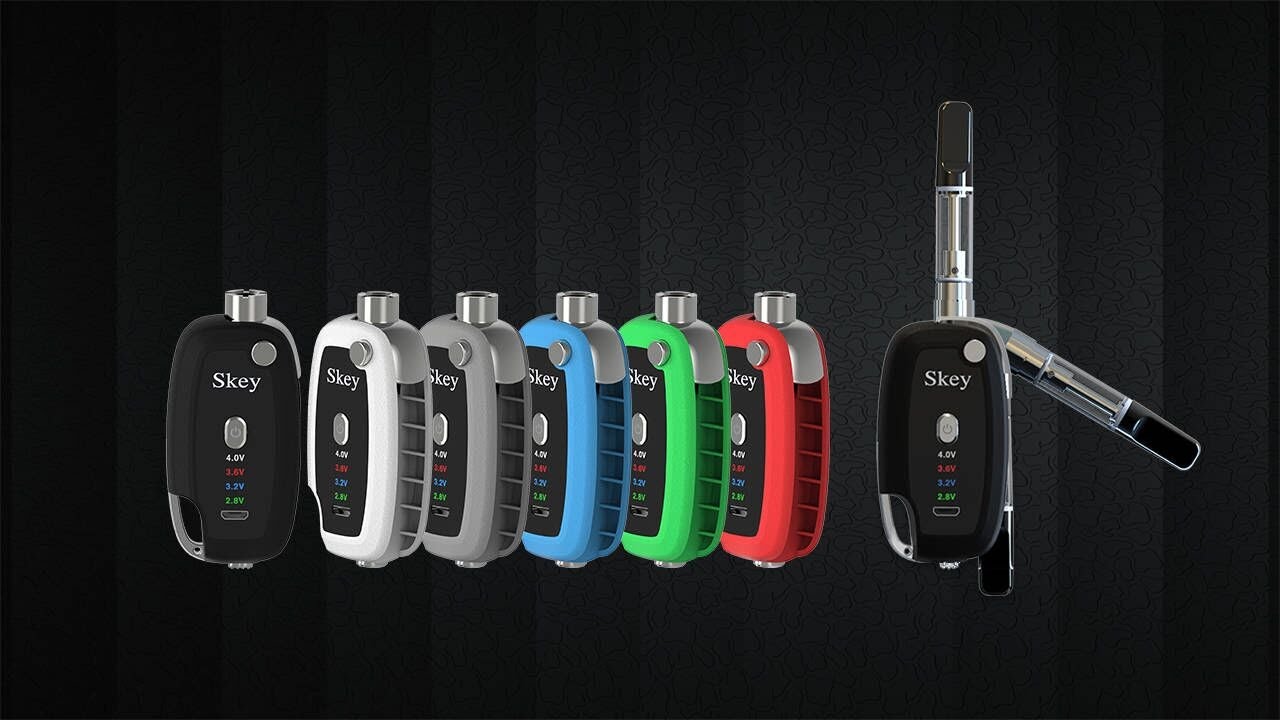 510 Key Fob Vape Battery with Variable Voltage : Work for Any Oil Cartrides