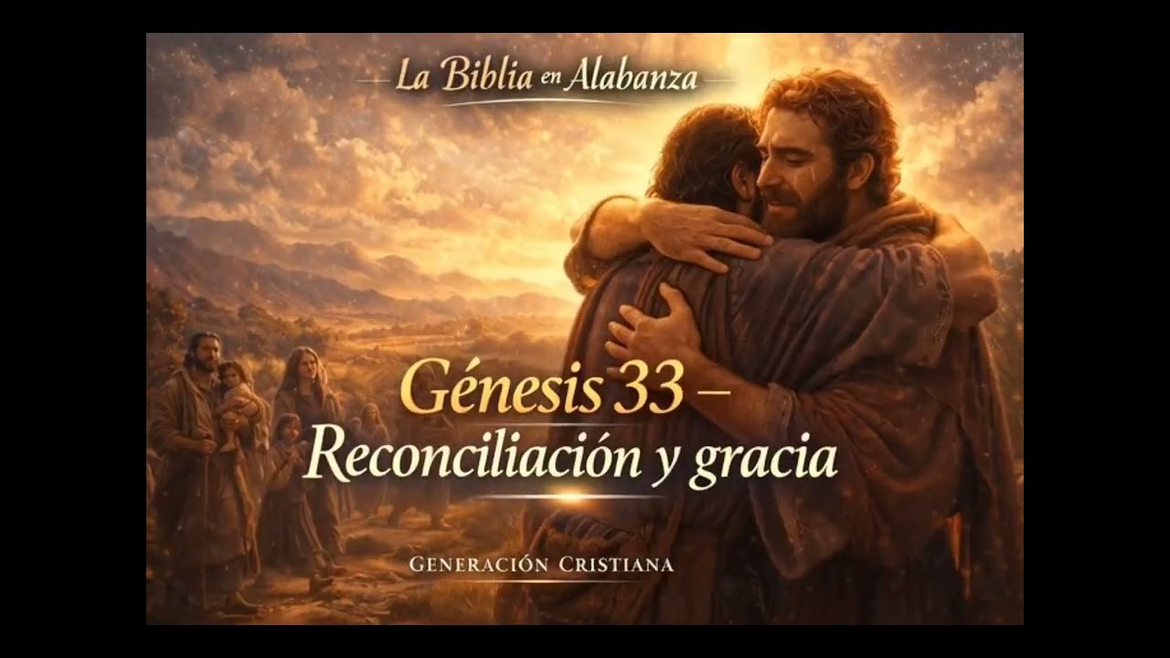 🙌📖 Génesis 33 – Reconciliación y Gracia | La Biblia en Alabanza 🙌