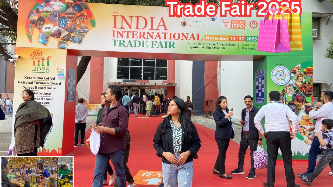 Trade Fair 2025 / India International Trade Fair 2025 Pragati Maidan Delhi // IITF 2025 Delhi 