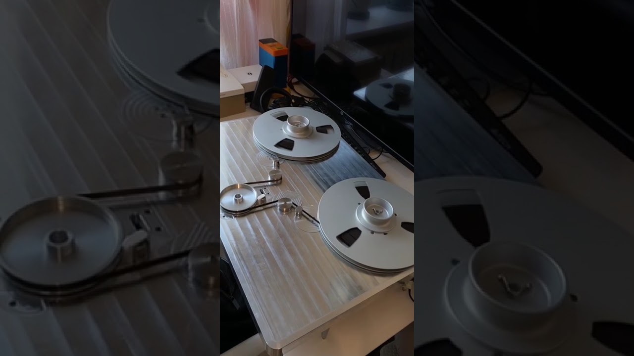 Самодельный катушечный магнитофон 