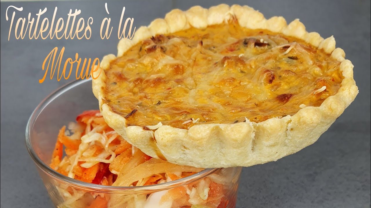 #41 Tartelettes 🥧 à la Morue recette Antillaise. Codfish Quiche Recipe 🏝.