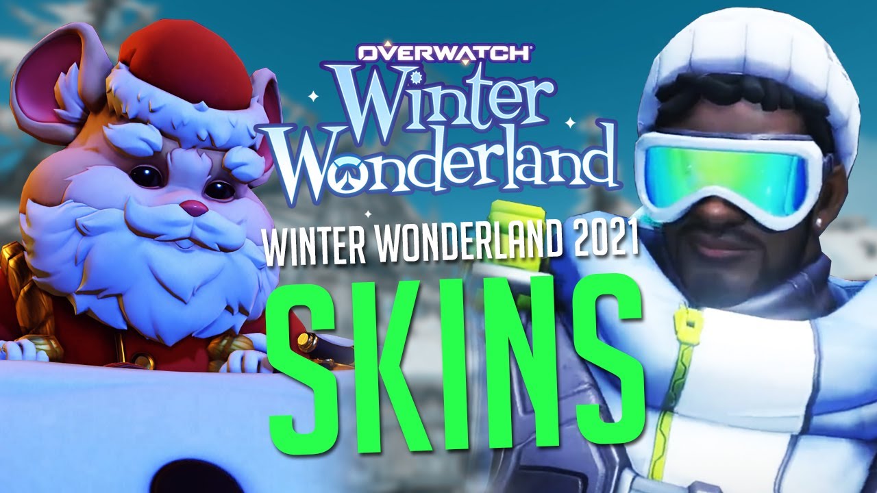 OVERWATCH ALL NEW WINTER WONDERLAND 2021 EVENT SKINS AND ITEMS | OVERWATCH LIVE EVENT