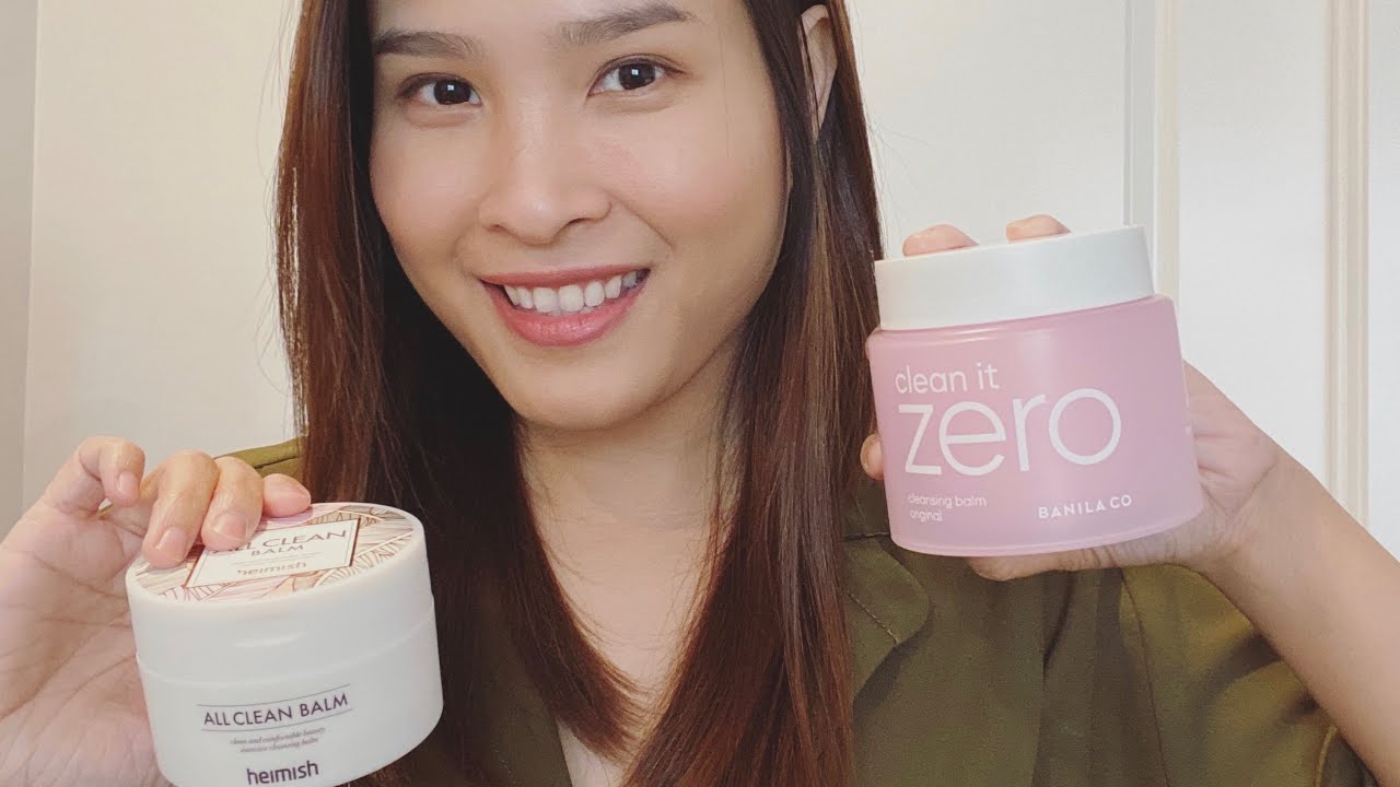 SKINCARE REVIEW BY KV - Comparison of two popular K-beauty cleansing balms