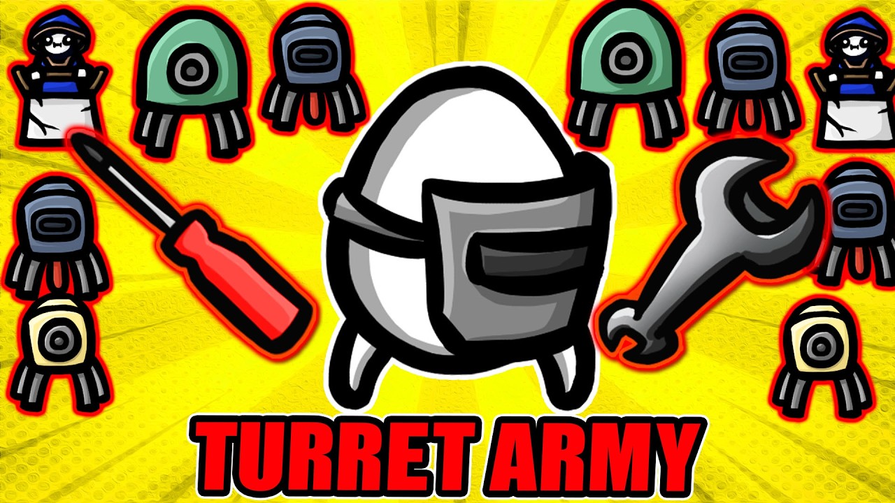 I Had SO Many TURRETS I Stopped Playing As Engineer in Brotato