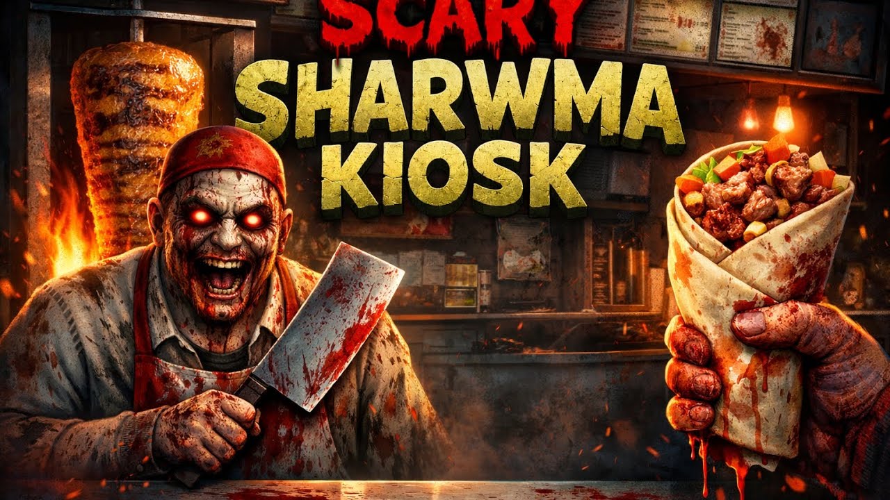 Let's play Scary sharwma kiosk 😈 @Hellogamerz2016 