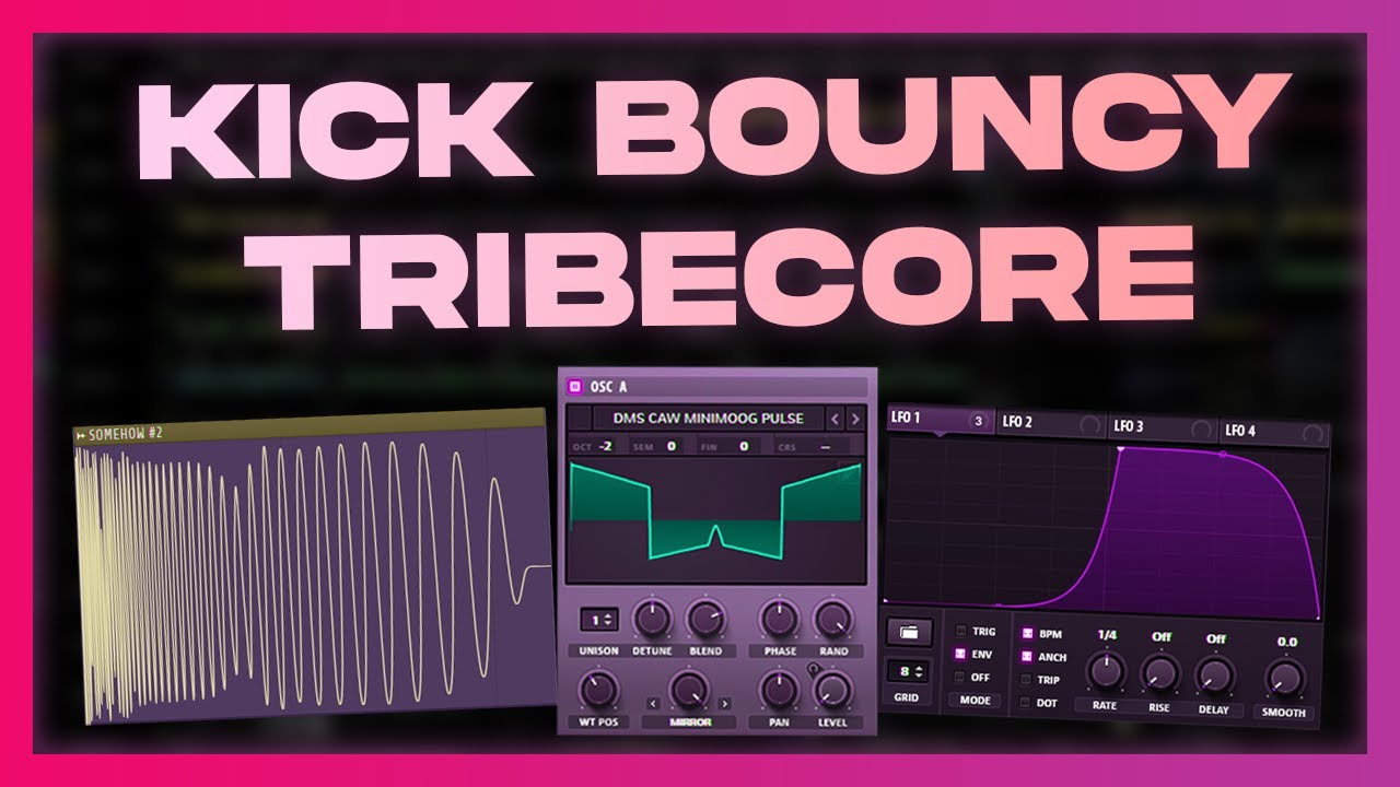 Tuto Tekno : Faire un kickbass qui rebondit #Tribecore #Hardtek