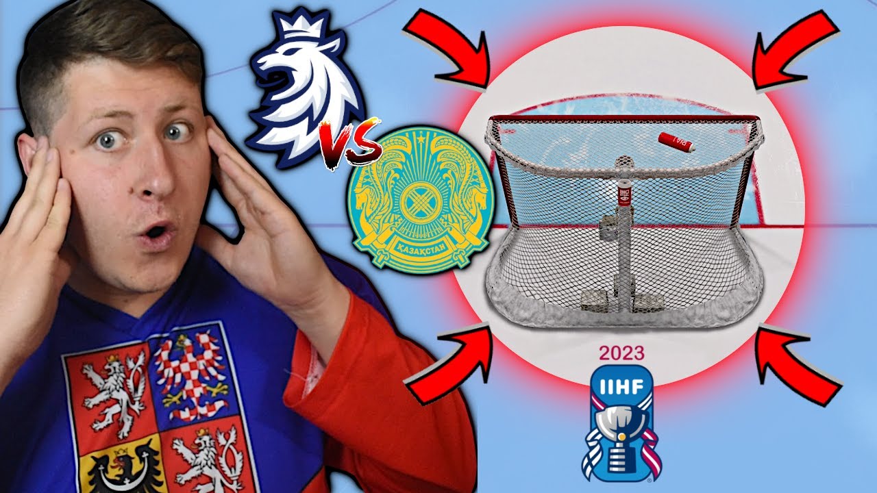 ČESKO:KAZACHST&Aacute;N, ale hraju s pr&aacute;zdnou brankou! [NHL 23]