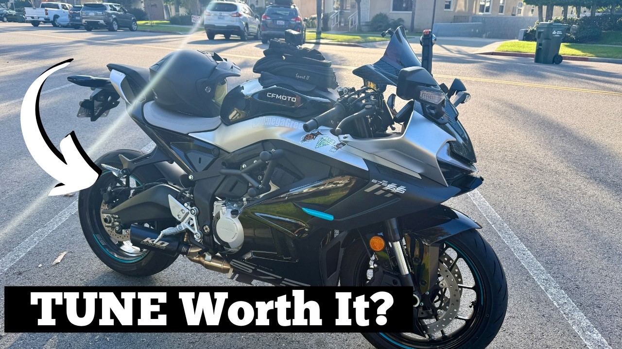 Я наконец-то настроил свой CFMoto 675SS — вот как он теперь ощущается на самом деле.