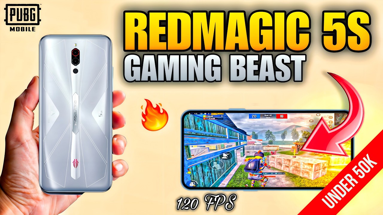 redmagic 5s pubg test 2026 | redmagic 5s pubg/bgmi test | tdm & classic | 120fps | graphics | price.