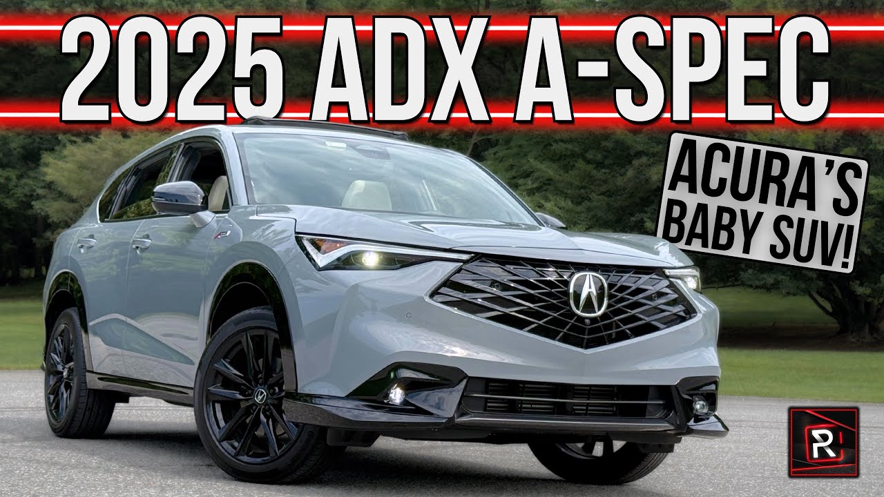 The 2025 Acura ADX A-Spec Is A Value Packed Baby Luxury SUV In Need Of More Power 