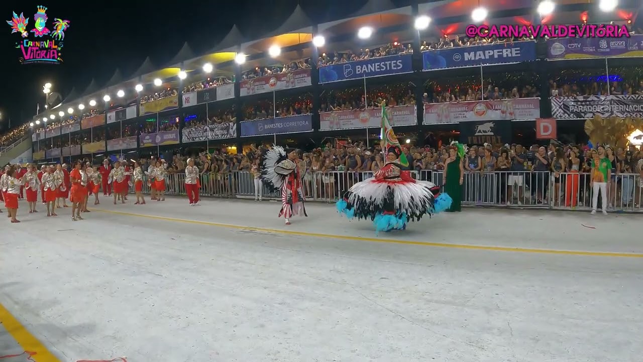 Unidos de Jucutuquara 2024 | Pista - Desfile Oficial | Mestre Sala & Porta Bandeira - #GE2