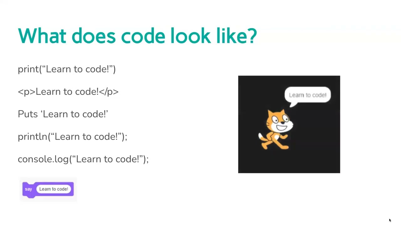 Introduction to coding