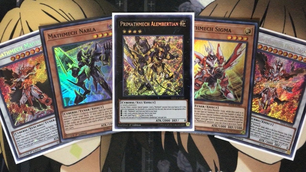 My Mathmech Yugioh Deck Profile for November 2019