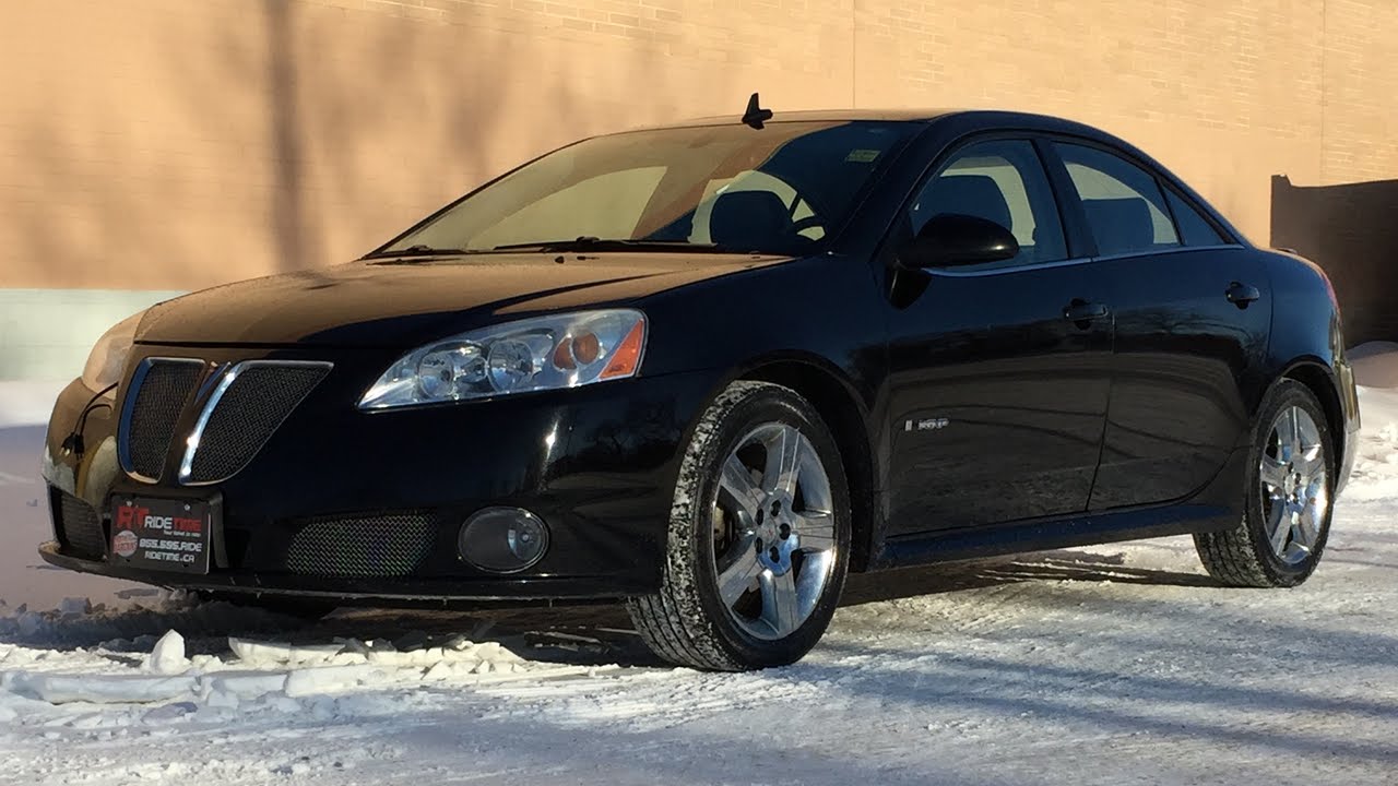 2008 Pontiac G6 GXP Sedan - Leather, Sunroof, Alloy Wheels, Automatic | HUGE VALUE
