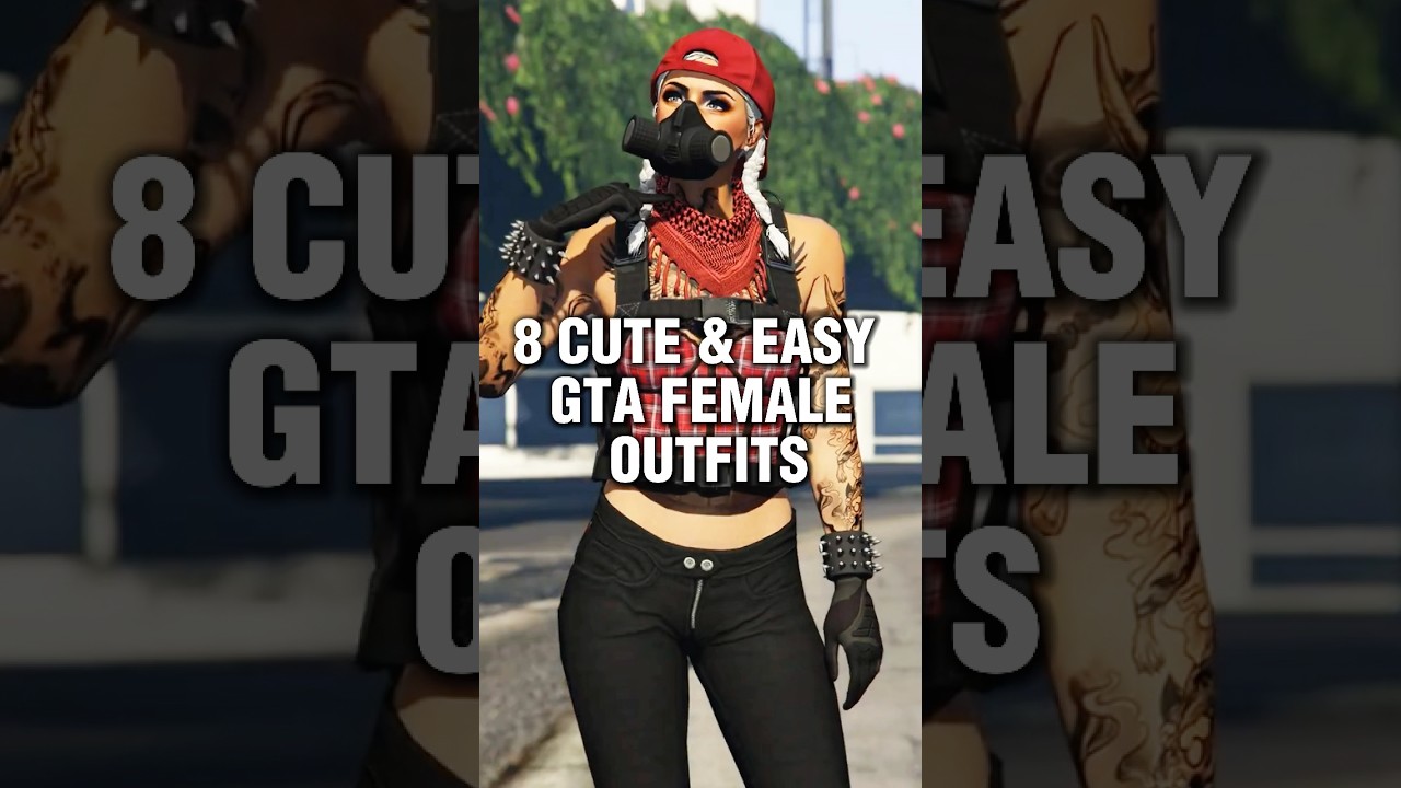 8 CUTE & EASY GTA FEMALE OUTFITS &hearts;️| #gtafemaleoutfits #gtaonline #gtav #pvnkbliss #grandtheftauto