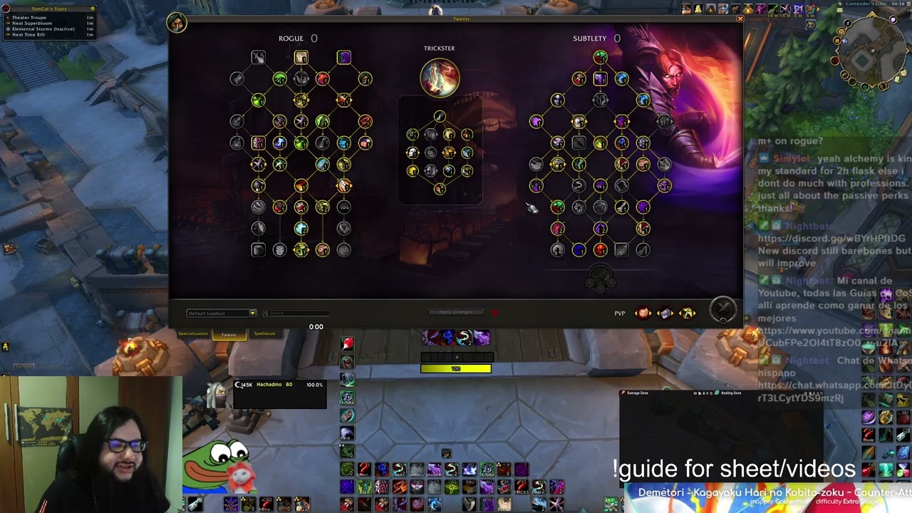 WoW Midnight Prepatch 12.0.1 Why sublety rogue is doing less dps and the nerfs and changes