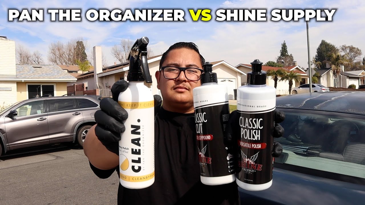 Which Polishing Chemical Is Better? Clean. Spray Polish or Shine Supply Classic Cut & Polish