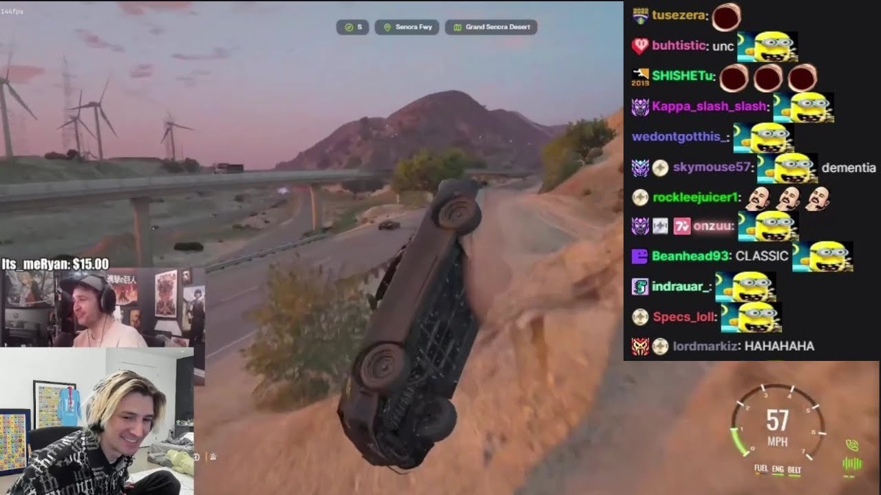 xQc Reacts to Summit Crashing in GTA RP after falling Asleep on Stream