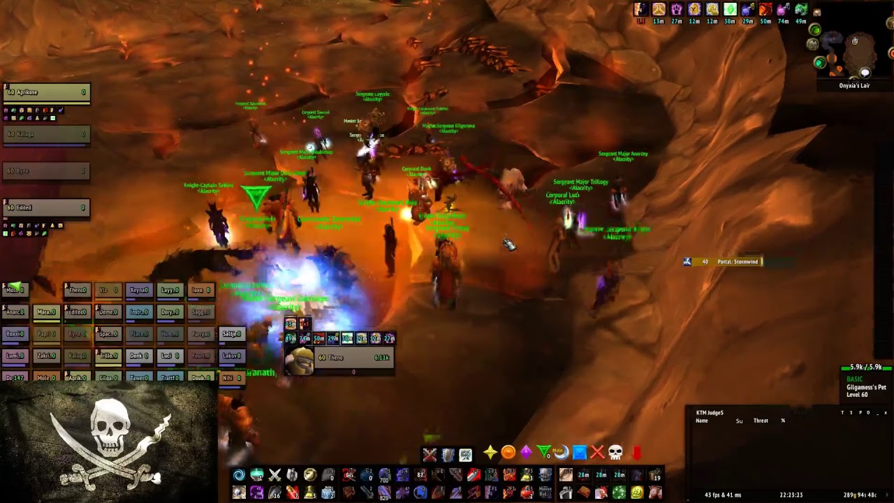 Classic WoW Blackwing Lair Fury Warrior PoV