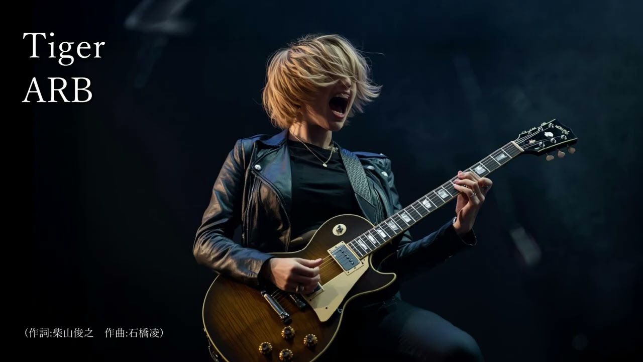 ARBの名曲「Tiger」（AIによるハードロックカバー）今、蘇る名曲