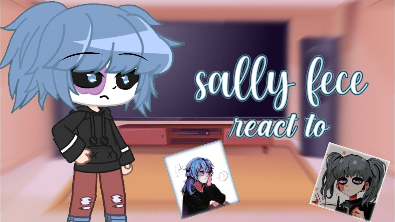 sally face react to |gacha Club|  |sally X ashley|  |sally face|