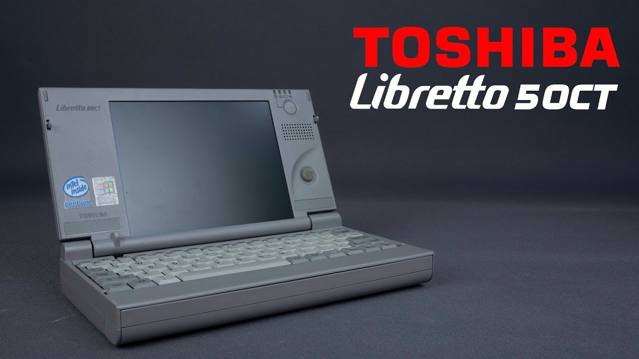 Toshiba Libretto 50CT | Обзор и замена жесткого диска