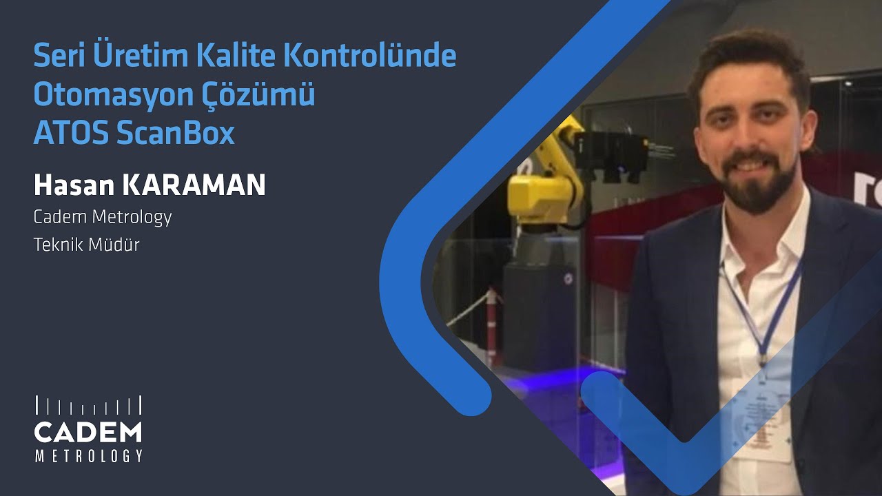Seri Üretim Kalite Kontrolünde Otomasyon Çözümü ATOS ScanBox