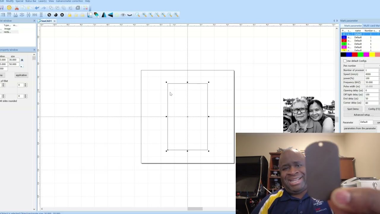 SEACad 101 for Mr Carve M1 Laser