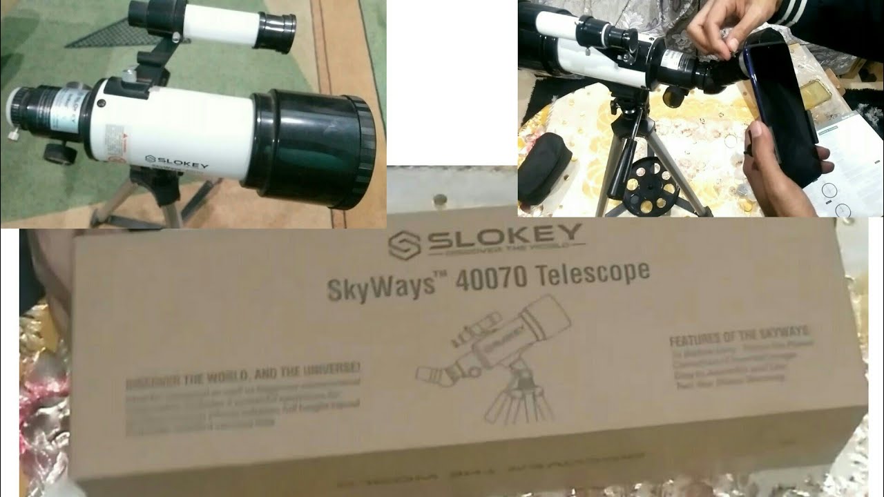 SLokey Skyways™ 40070 Telescope unboxing  |creative knock