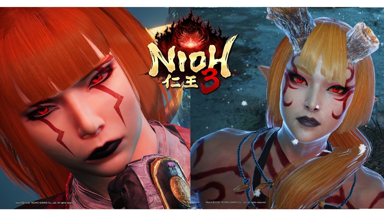 Nioh 3 Character Creation -Ibaraki Doji (Nioh 3)