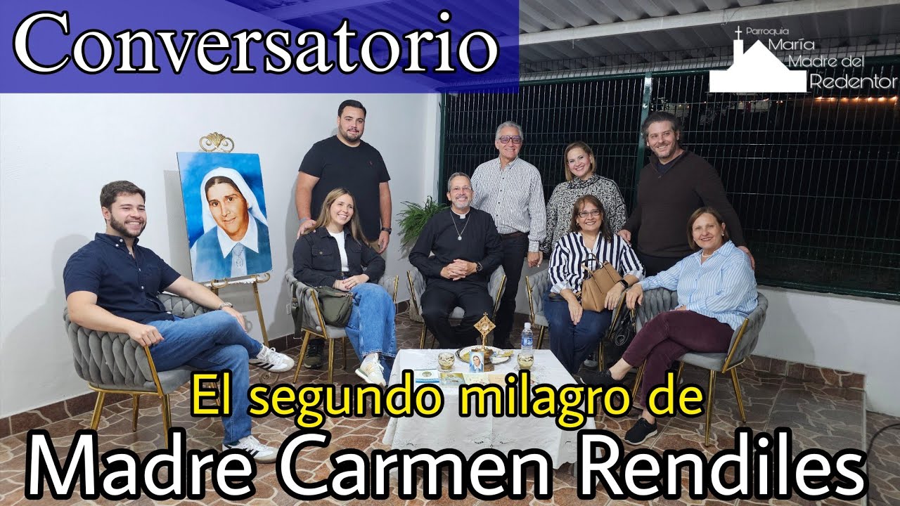 Conversatorio sobre el segundo milagro de Santa Madre Carmen de Venezuela.