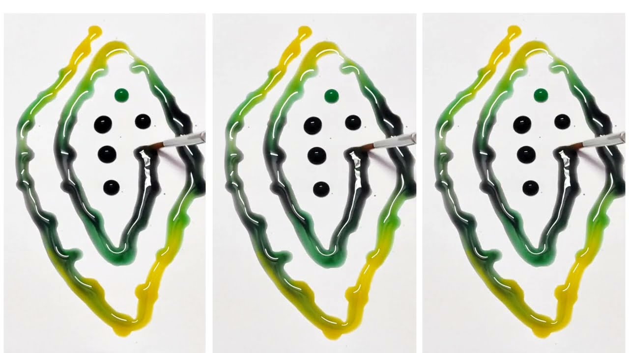 🌈Colour drops Video💧#colors #satisfying #relaxing 