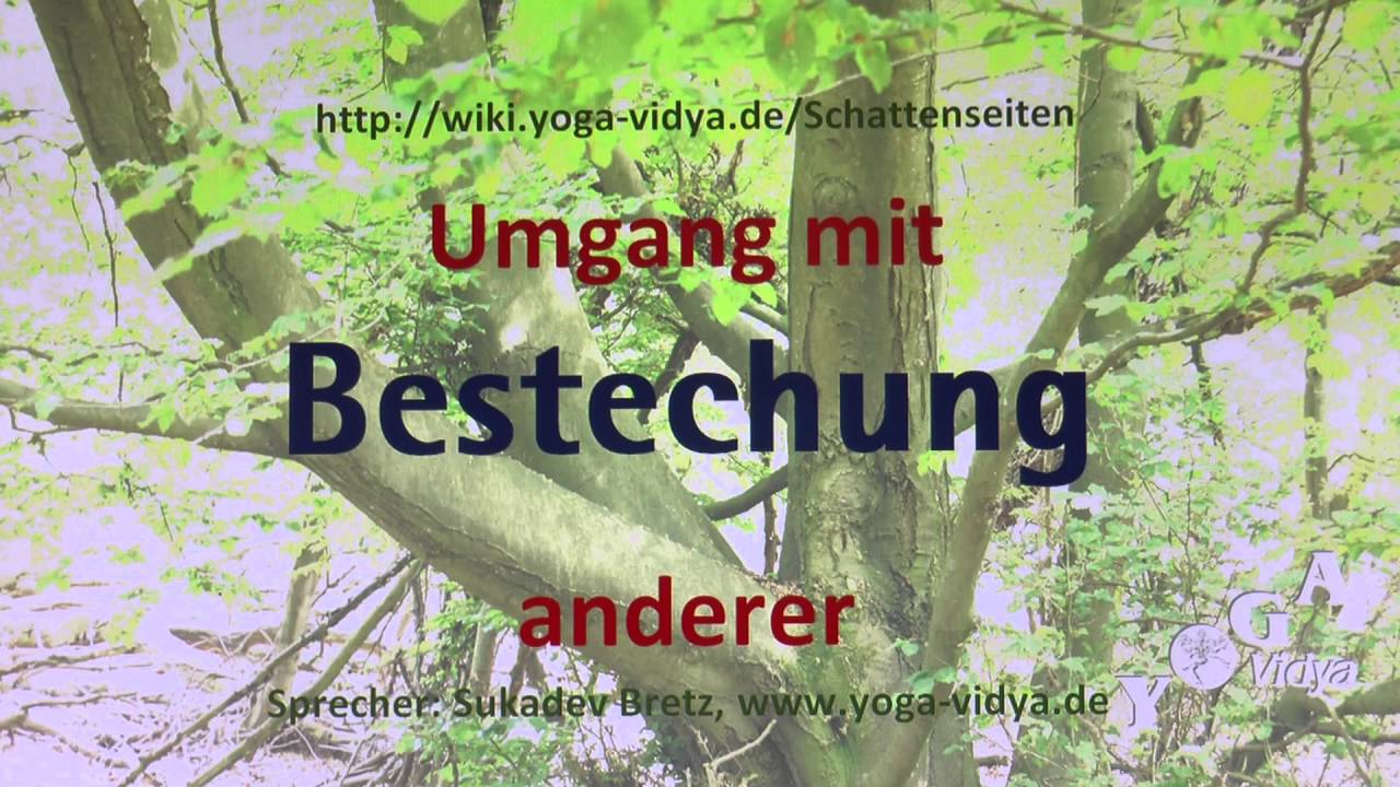 Bestechung