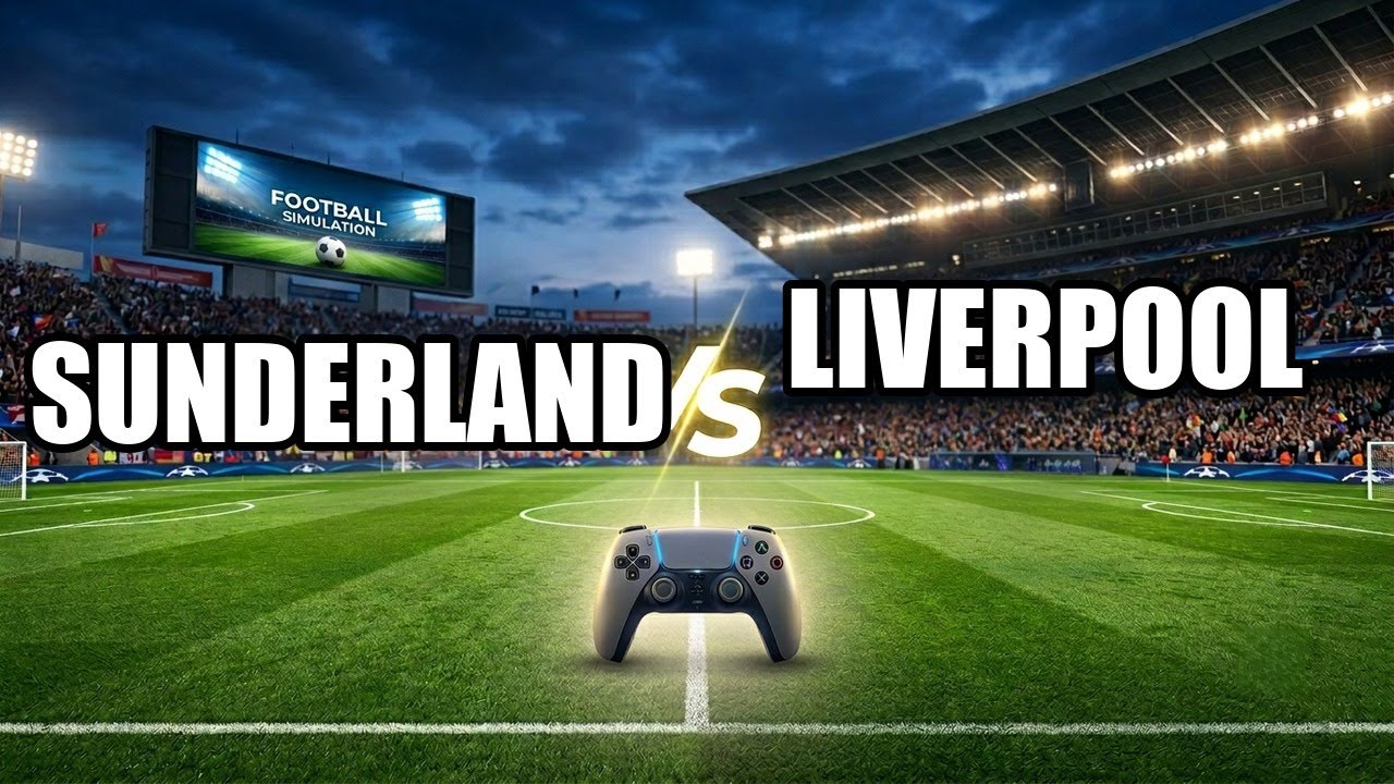 Sunderland vs Liverpool - Premier League 25/26 Goals and Highlights | Pes 21 Gameplay